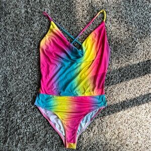 Rainbow bodysuit